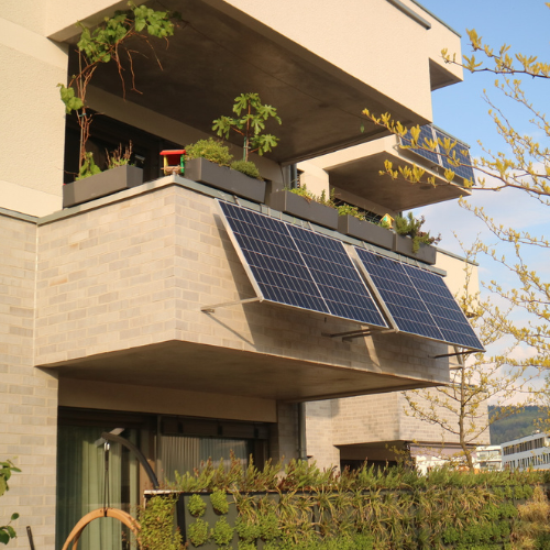 Balkonkraftwerk 600 Watt am Balkon