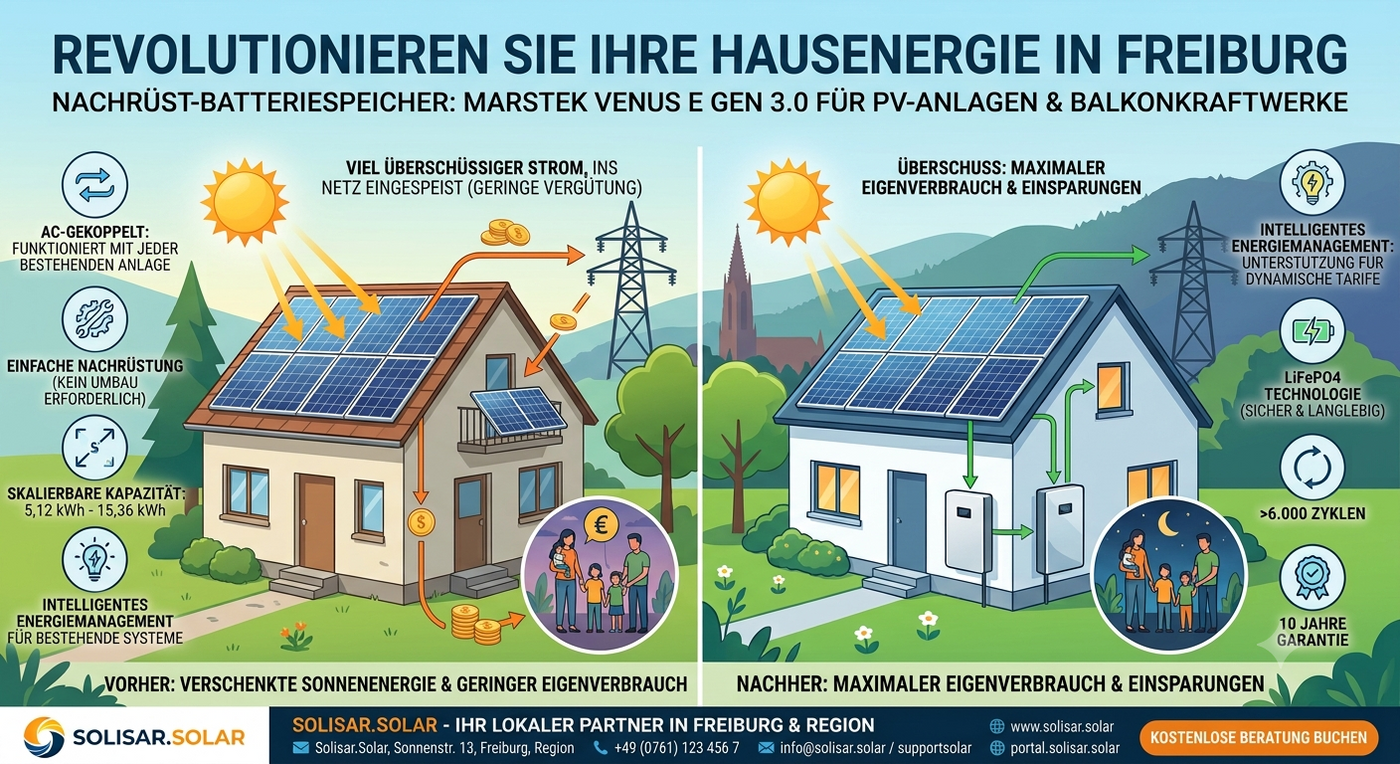 Marstek-Partner in Freiburg und im Breisgau