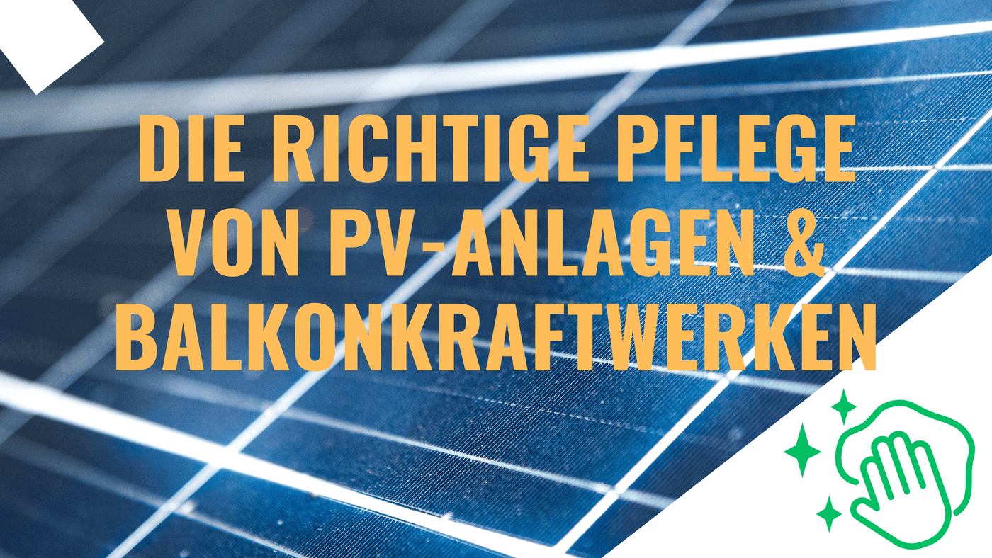 PV-Anlagen & Balkonkraftwerken