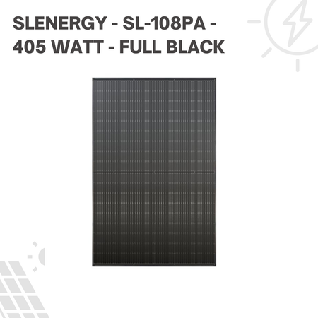 Slenergy - SL- 108PA- monokristallines Solarmodul 405 Watt