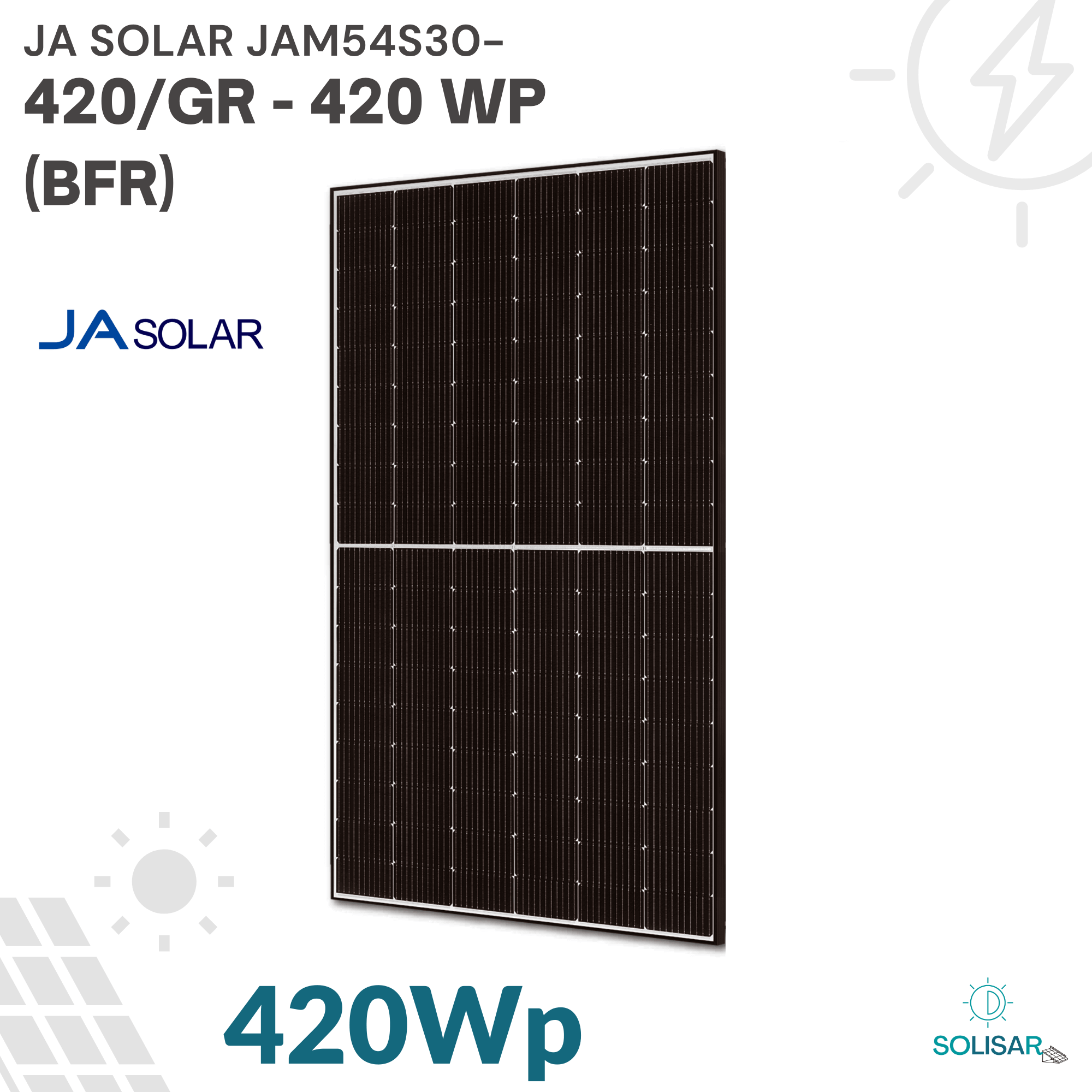 JA Solar JAM54S30-420/GR - 420 Wp (BFR)