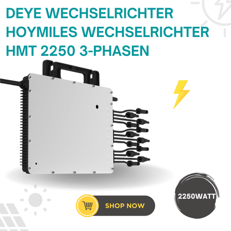 Deye Hoymiles Wechselrichter 3 - Phasen