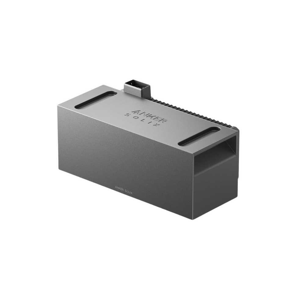 Anker SOLIX BP1600 Erweiterungsbatterie – Frontalansicht