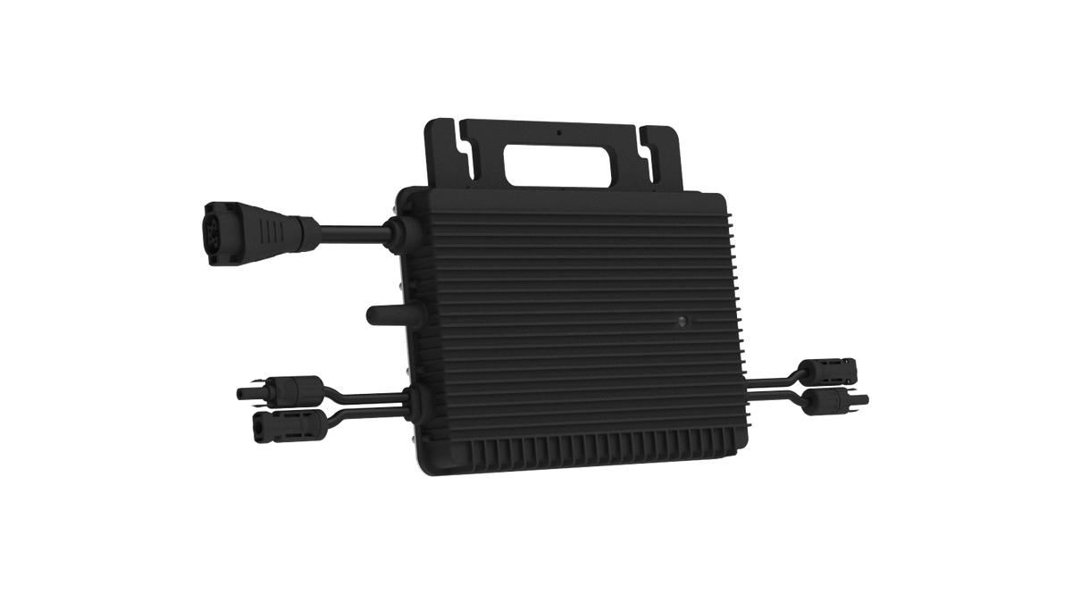 Hoymiles HMS-800-2T - WIFI integriert / Wechselrichter drosselbar Rückseite